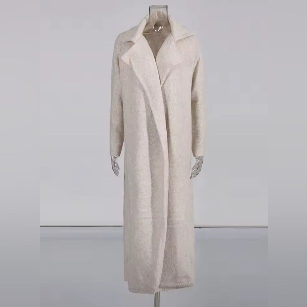 NEW $295 Tres Roe Three Piece Cream Sweater Set - Picture 5 of 10